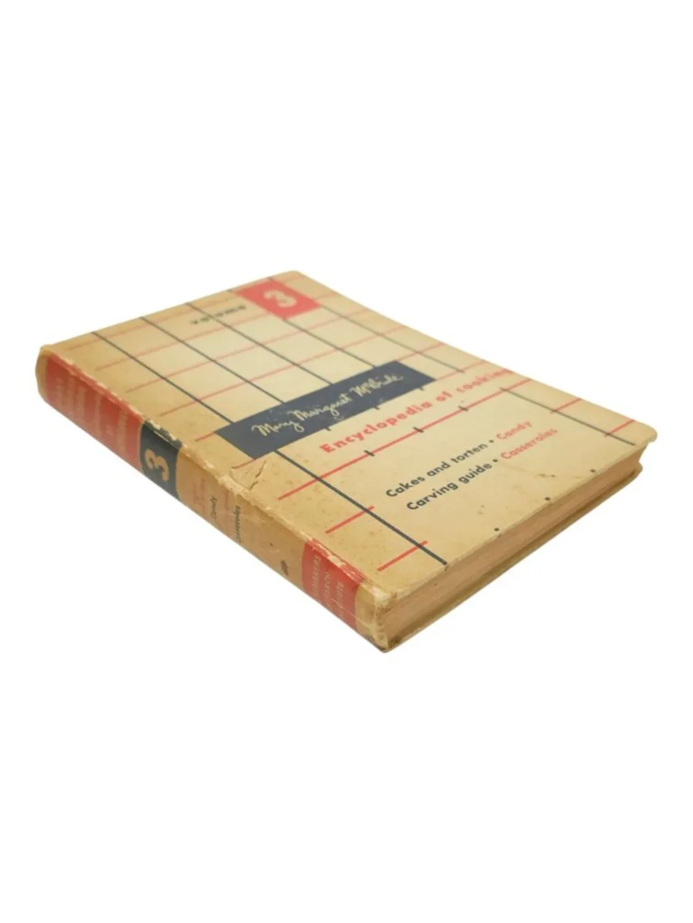Mary Margaret McBride Encyclopedia of Cooking Volume 3 Vintage 1958 Cookbook HC